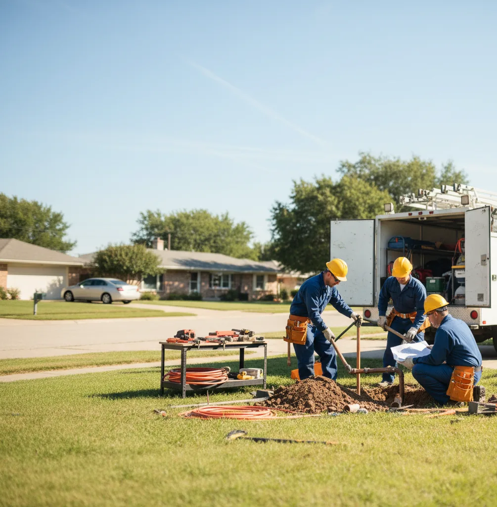 Sewer Line Repair in Parkville, MO